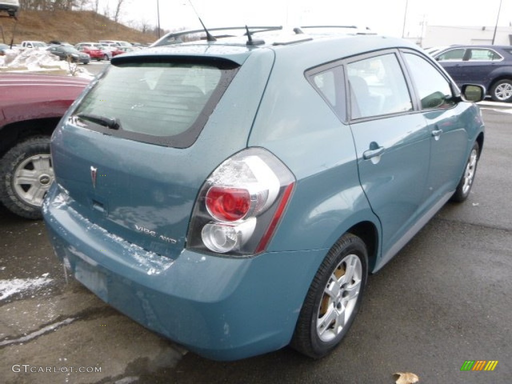 2009 Vibe 2.4 AWD - Mystic Blue Metallic / Ebony photo #4
