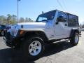 2006 Bright Silver Metallic Jeep Wrangler Unlimited 4x4  photo #3