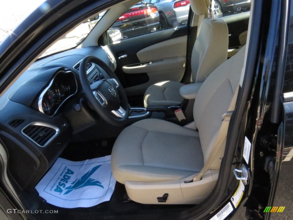 2013 Avenger SXT - Black / Black/Light Frost Beige photo #10