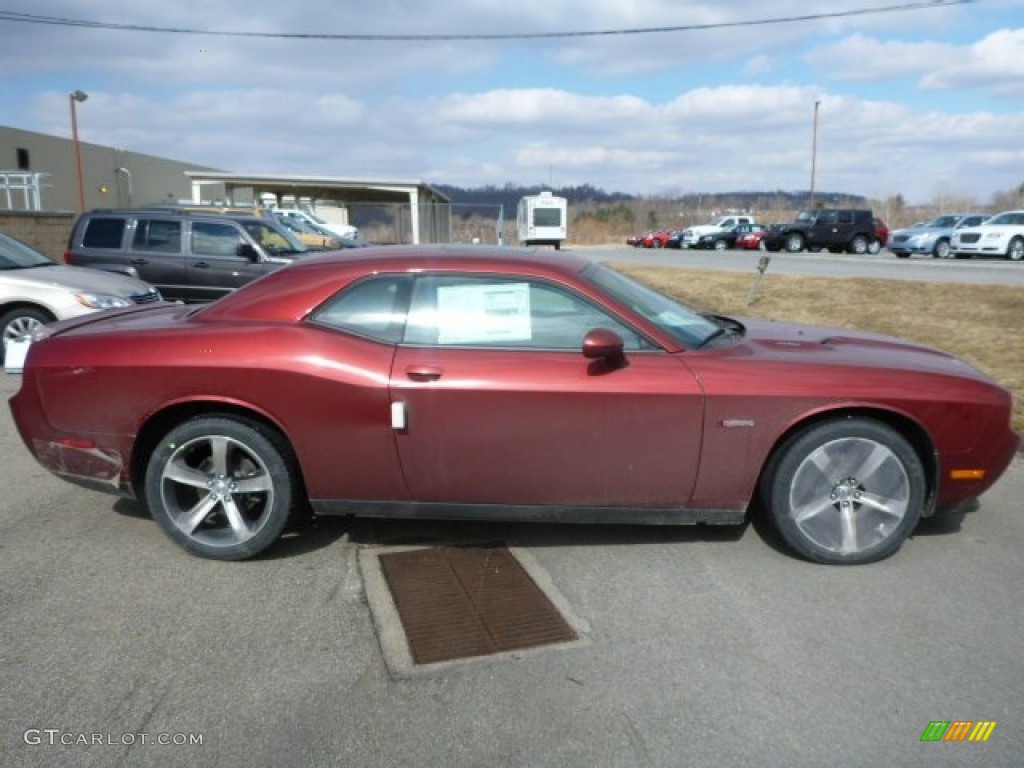 2014 Challenger R/T 100th Anniversary Edition - High Octane Red Pearl / Anniversary Dark Slate Gray/Foundry Black photo #6