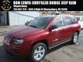 2014 Deep Cherry Red Crystal Pearl Jeep Compass Sport 4x4  photo #1