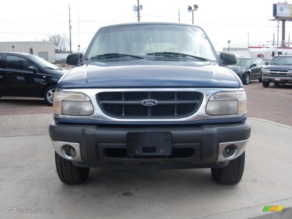 2000 Explorer XLT 4x4 - Medium Wedgewood Blue Metallic / Medium Graphite photo #21