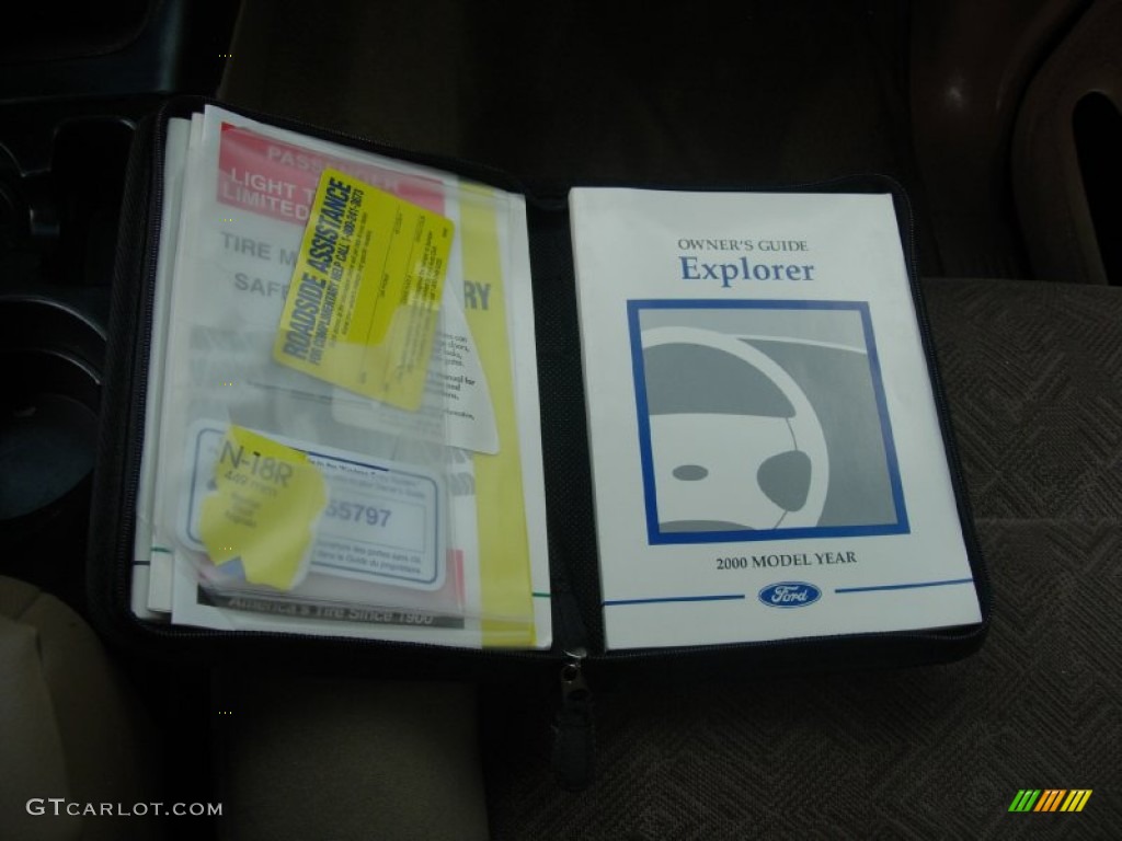 2000 Explorer XLT 4x4 - Medium Wedgewood Blue Metallic / Medium Graphite photo #23