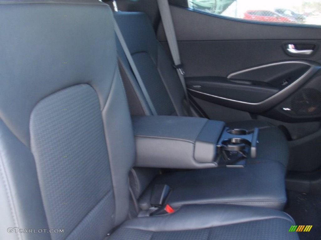 2014 Santa Fe Sport 2.0T FWD - Frost White Pearl / Black photo #21