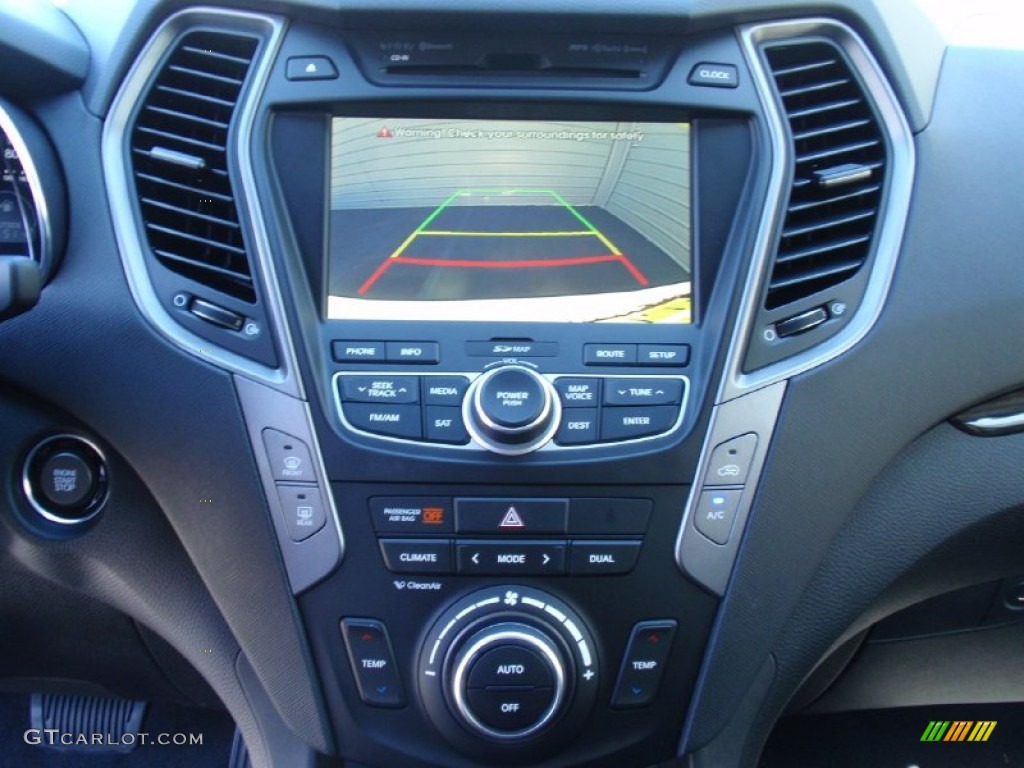 2014 Santa Fe Sport 2.0T FWD - Frost White Pearl / Black photo #29