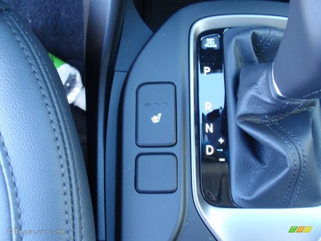 2014 Santa Fe Sport 2.0T FWD - Frost White Pearl / Black photo #30