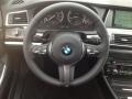 Black 2014 BMW 5 Series 535i Sedan Steering Wheel
