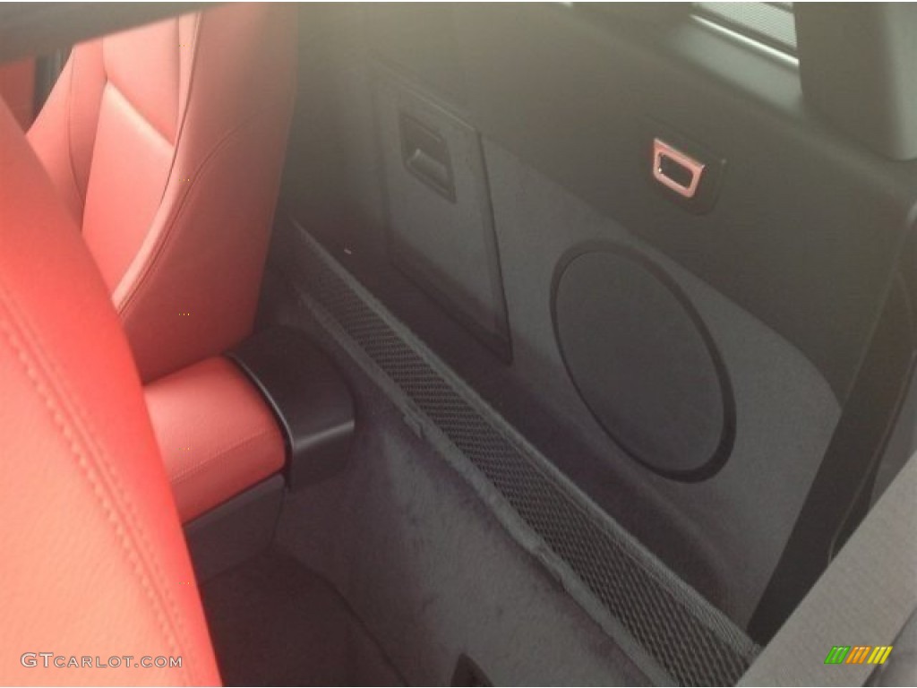 2014 Z4 sDrive28i - Black Sapphire Metallic / Coral Red photo #5