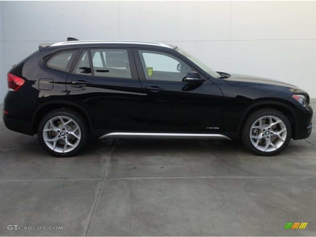 Jet Black 2014 BMW X1 xDrive35i Exterior Photo #90986094