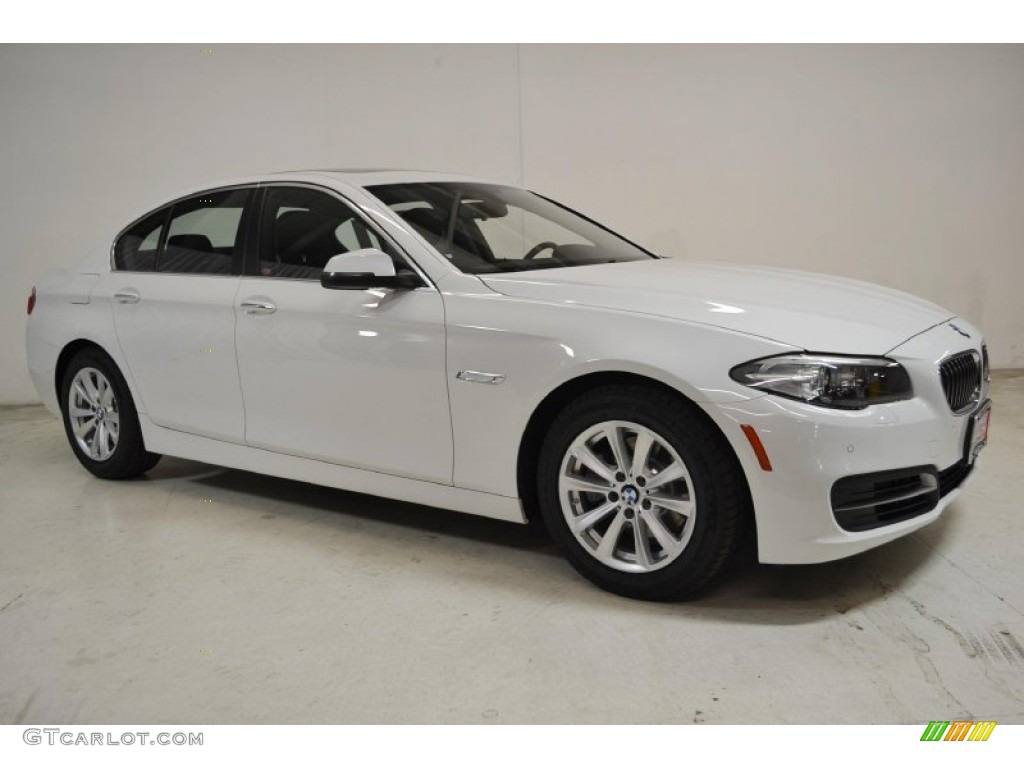Alpine White 2014 BMW 5 Series 528i Sedan Exterior Photo #90986283