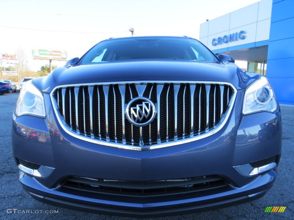2014 Enclave Convenience - Atlantis Blue Metallic / Titanium photo #2