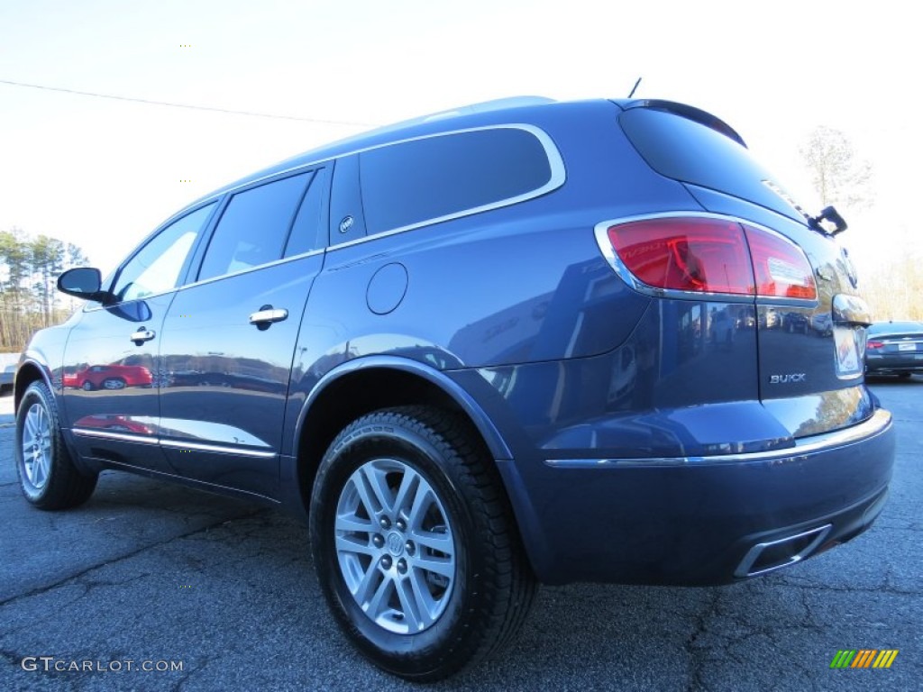 2014 Enclave Convenience - Atlantis Blue Metallic / Titanium photo #5