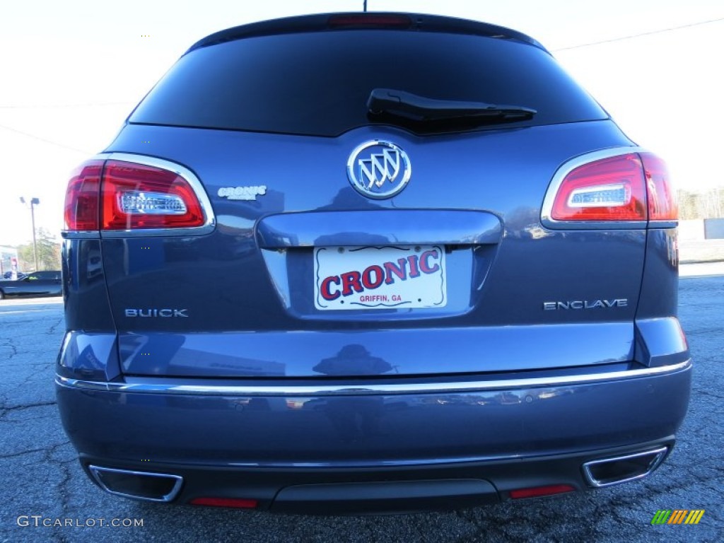 2014 Enclave Convenience - Atlantis Blue Metallic / Titanium photo #6