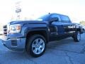 2014 Iridium Metallic GMC Sierra 1500 SLE Crew Cab 4x4  photo #3