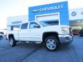 Summit White - Sierra 2500HD SLT Crew Cab 4x4 Photo No. 1