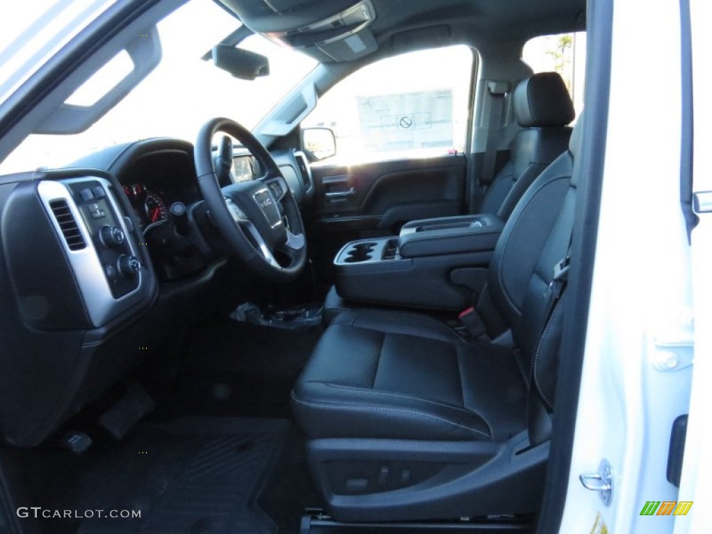 2015 GMC Sierra 2500HD SLT Crew Cab 4x4 Front Seat Photo #90987300