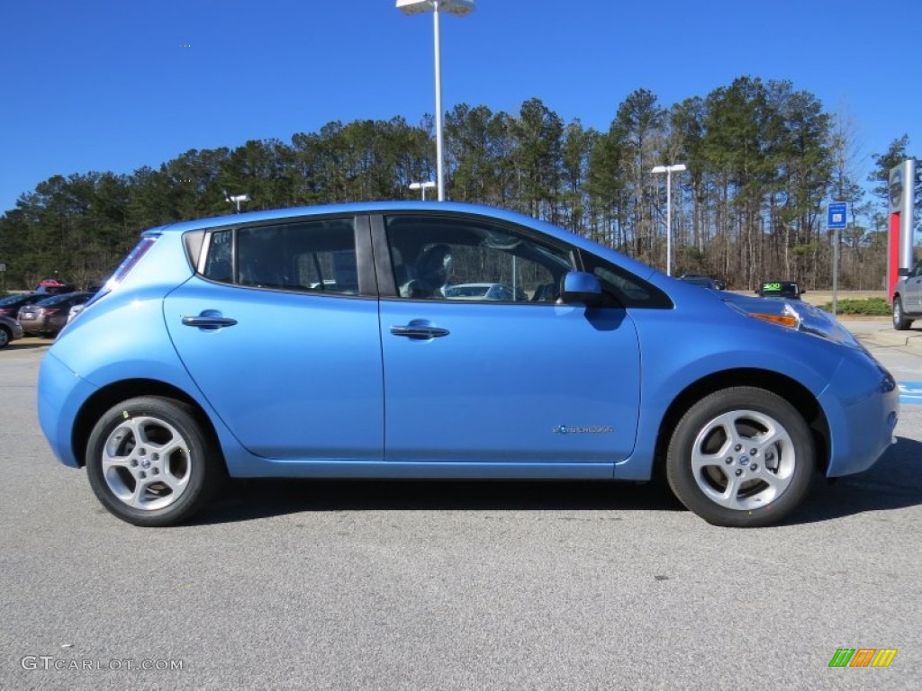 Blue Ocean 2014 Nissan LEAF SV Exterior Photo #90987849