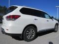 2014 Moonlight White Nissan Pathfinder SL  photo #5