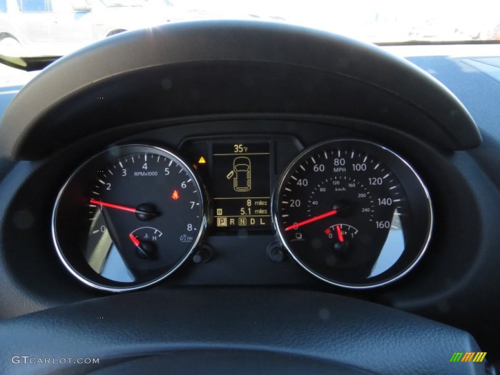2014 Nissan Rogue Select S Gauges Photo #90988032