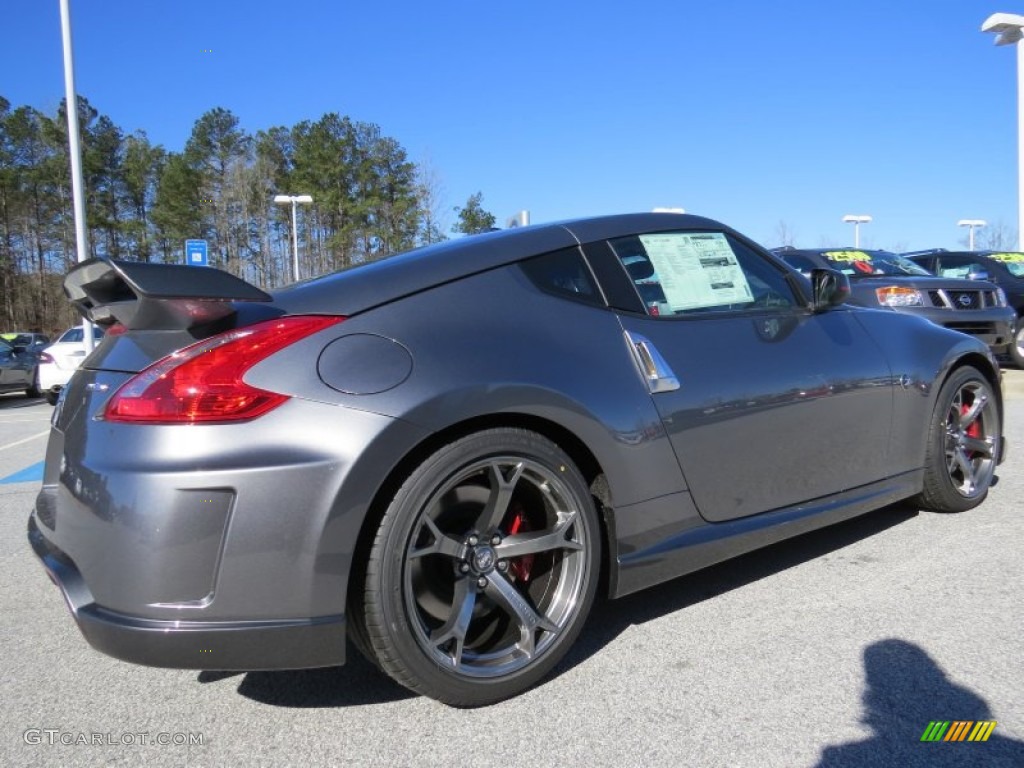 Gun Metallic 2014 Nissan 370Z NISMO Coupe Exterior Photo #90988200