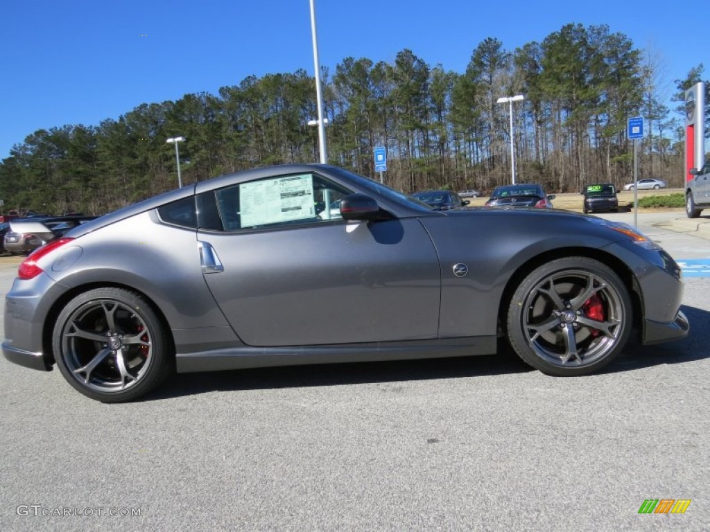 Gun Metallic 2014 Nissan 370Z NISMO Coupe Exterior Photo #90988203