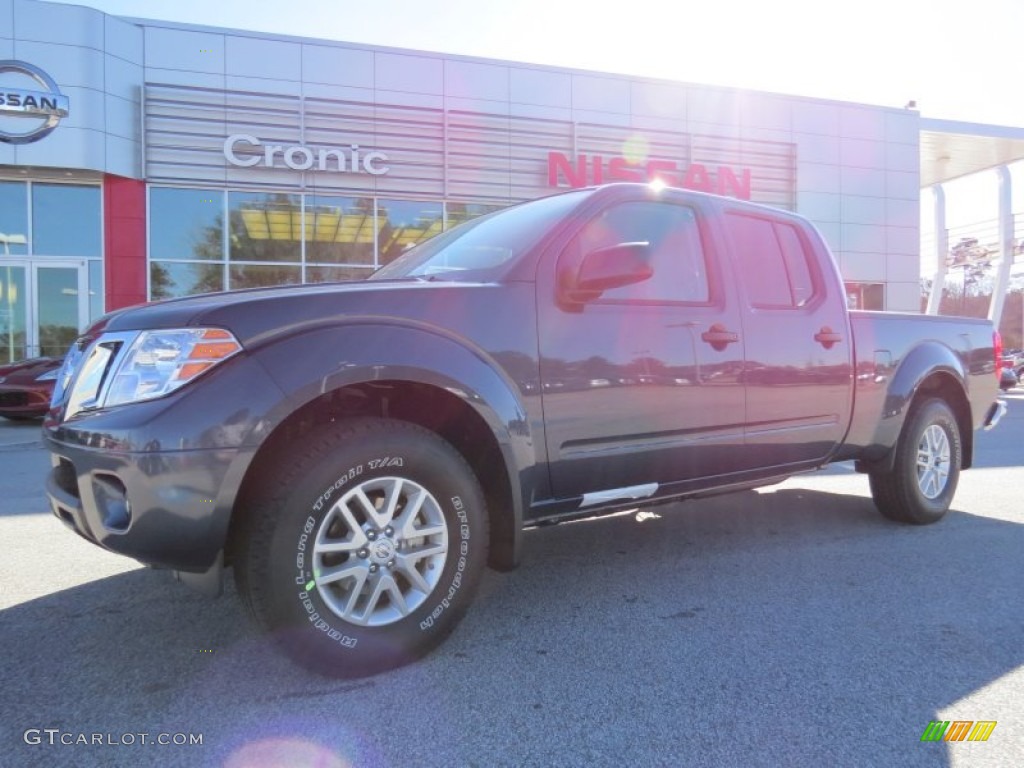 2014 Frontier SV Crew Cab 4x4 - Graphite Blue / Steel photo #1