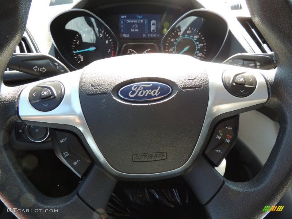 2014 Escape SE 2.0L EcoBoost - Sterling Gray / Charcoal Black photo #23