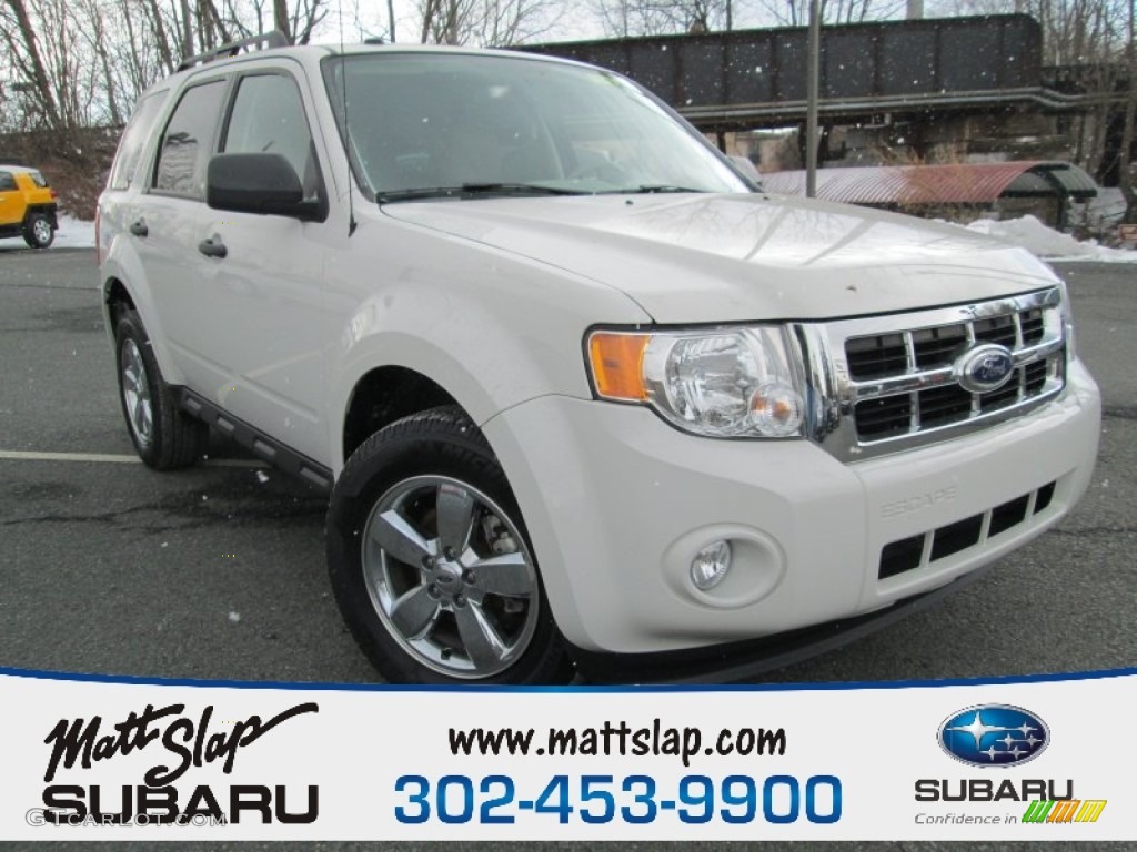 White Suede Ford Escape