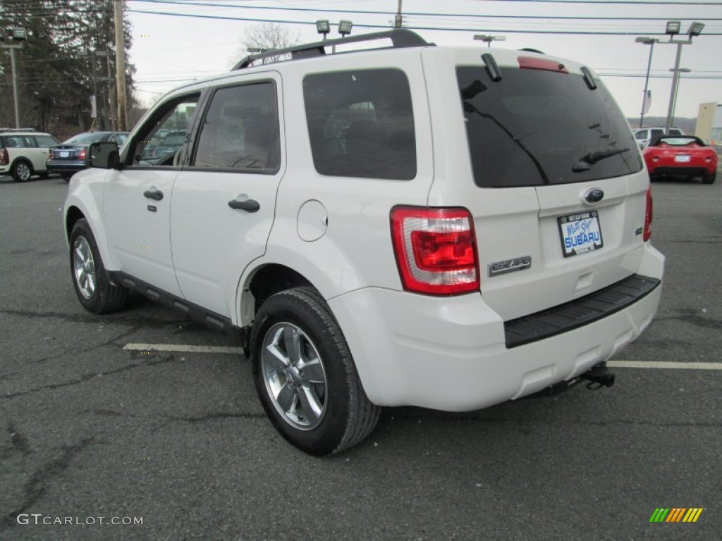 2011 Escape XLT V6 - White Suede / Stone photo #8