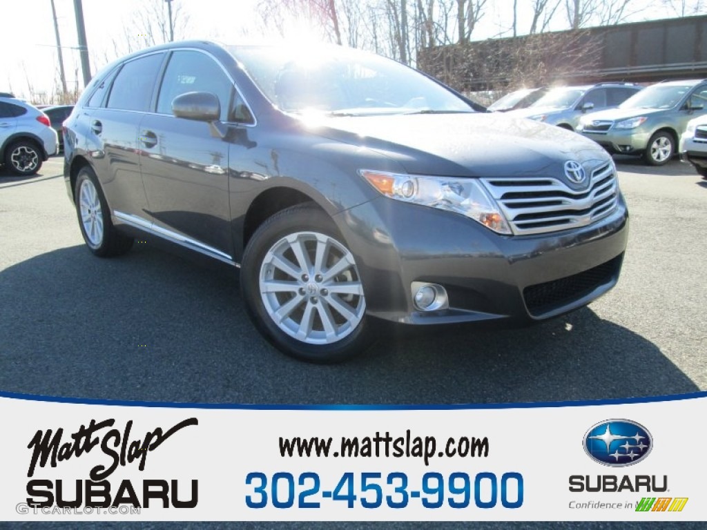 2011 Venza I4 AWD - Magnetic Gray Metallic / Light Gray photo #1