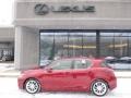 2012 Matador Red Mica Lexus CT 200h Hybrid Premium  photo #2