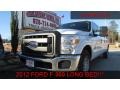 Oxford White 2012 Ford F350 Super Duty XL Crew Cab