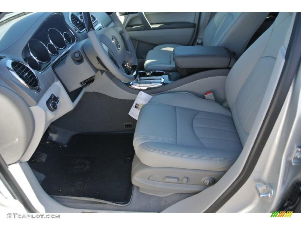 2014 Enclave Leather - Quick Silver Metallic / Titanium photo #8