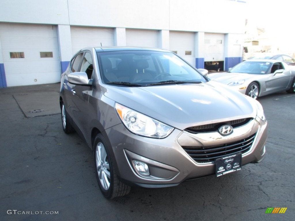 2012 Tucson Limited AWD - Chai Bronze / Taupe photo #1