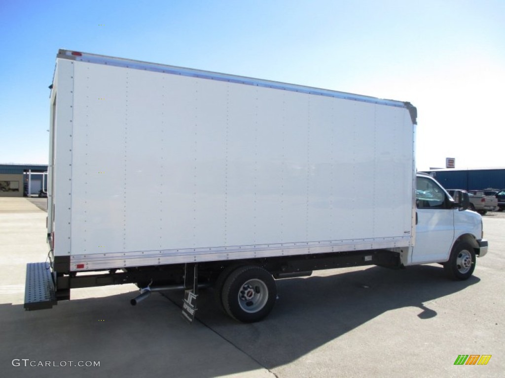 2014 Savana Cutaway 3500 Commercial Moving Truck - Summit White / Neutral photo #24