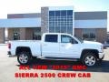 2015 Summit White GMC Sierra 2500HD SLT Crew Cab 4x4  photo #1