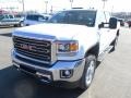 2015 Summit White GMC Sierra 2500HD SLT Crew Cab 4x4  photo #3