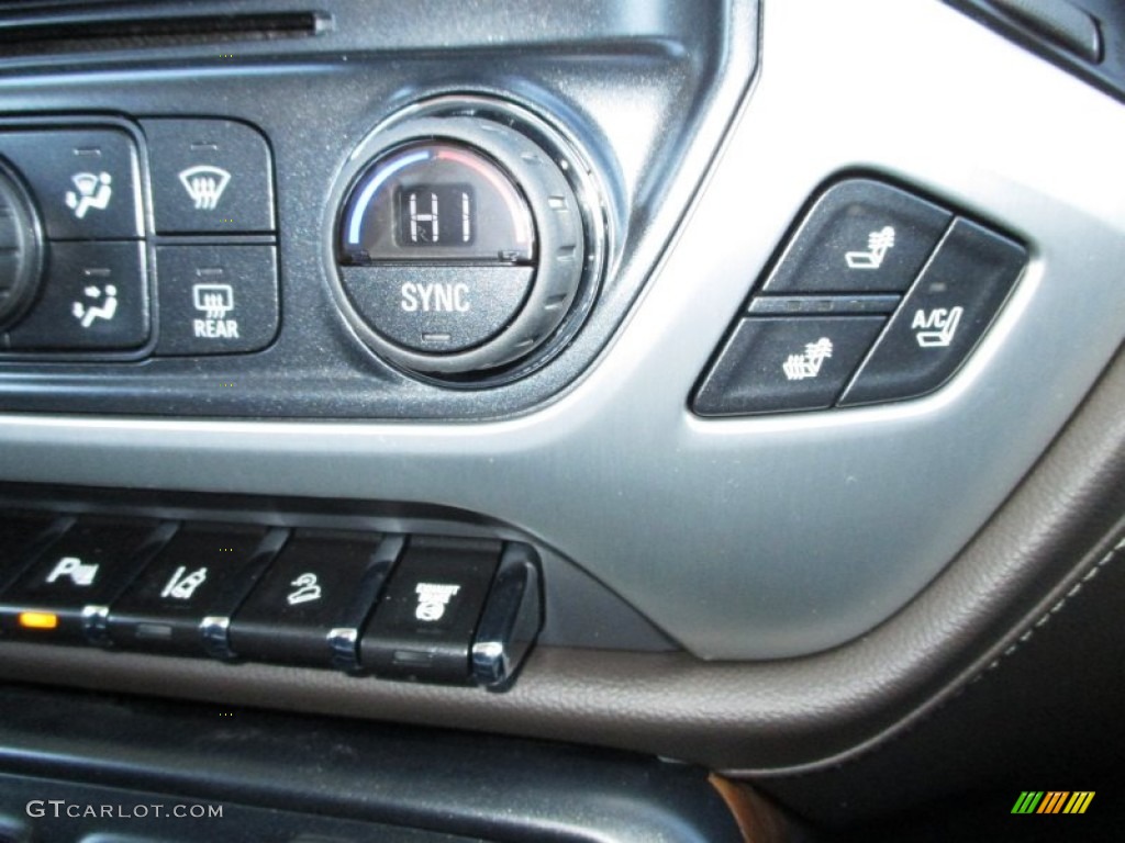 2015 GMC Sierra 2500HD SLT Crew Cab 4x4 Controls Photo #91000320