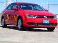 2014 Tornado Red Volkswagen Jetta SE Sedan  photo #1