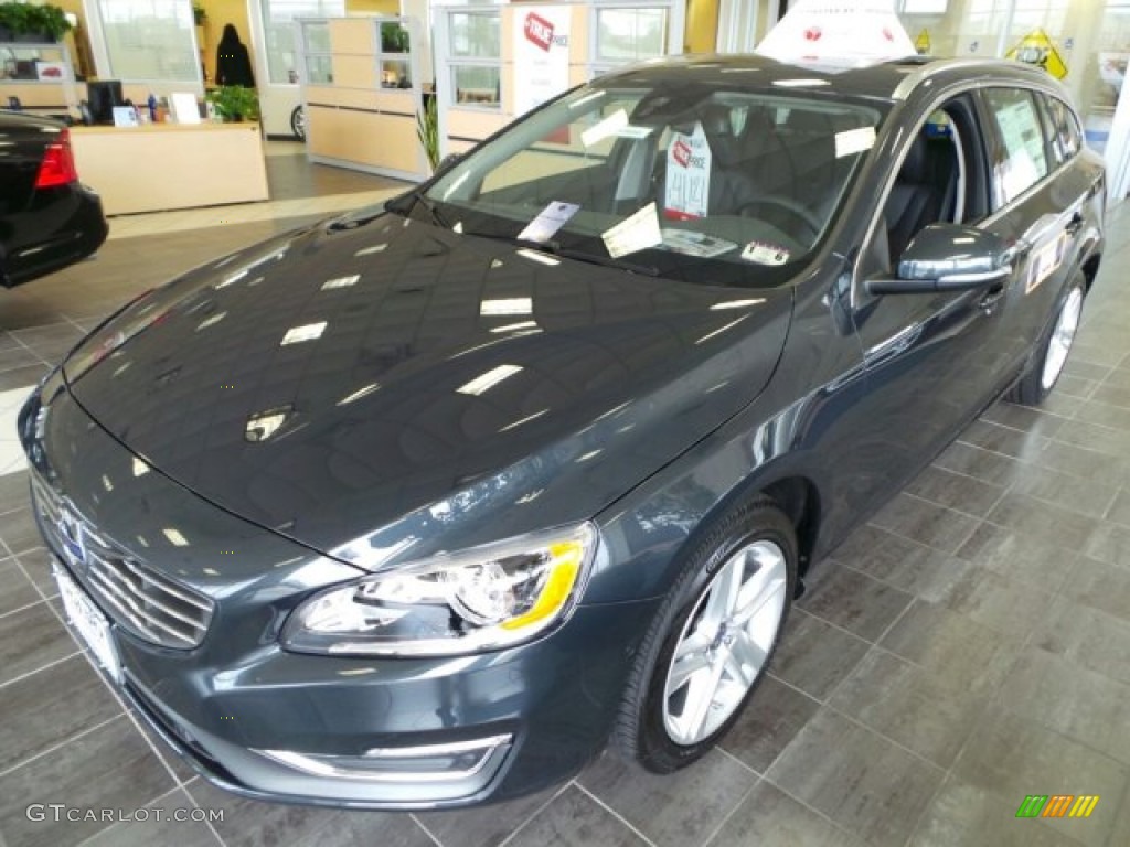 Savile Grey Metallic 2015 Volvo V60 T5 Drive-E Exterior Photo #91002846
