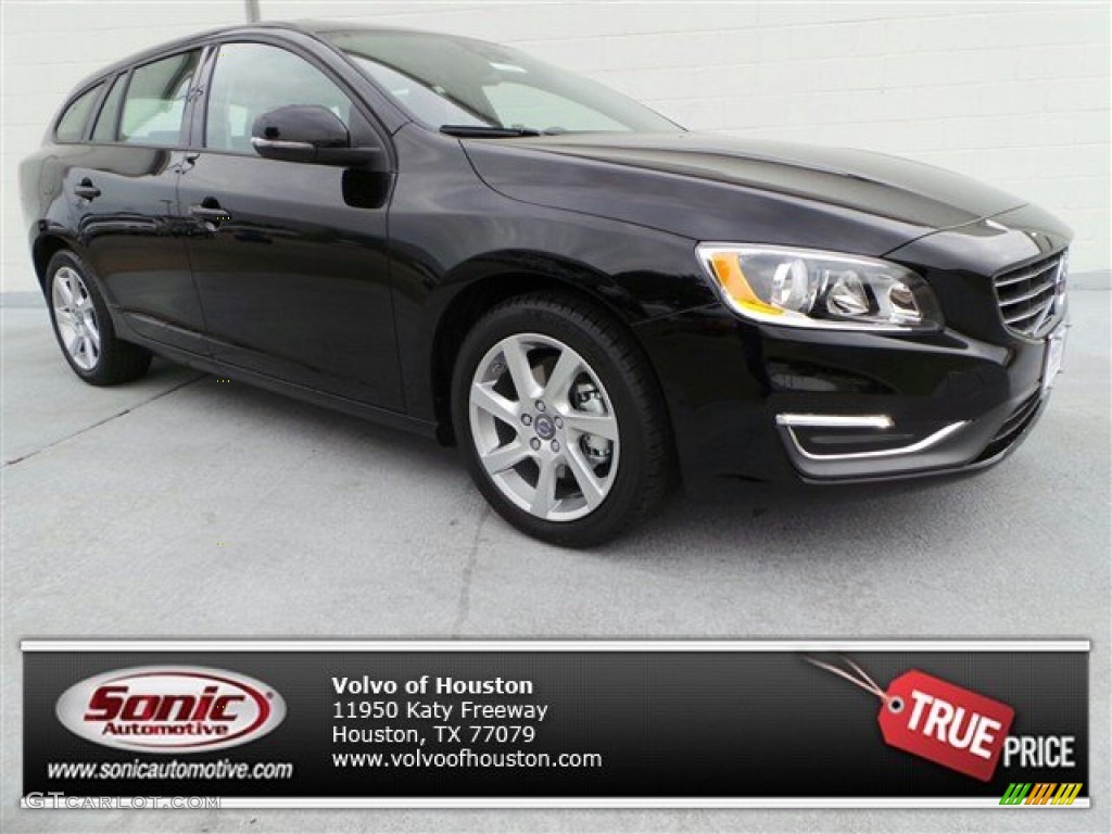 2015 V60 T5 Drive-E - Black Stone / R-Design Off-Black/Anthracite photo #1