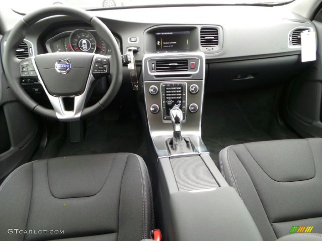 R-Design Off-Black/Anthracite Interior 2015 Volvo V60 T5 Drive-E Photo #91003029
