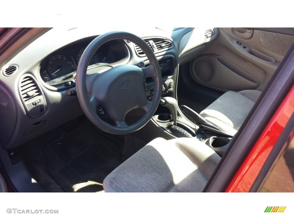 2004 Alero GL1 Sedan - Bright Red / Pewter photo #5