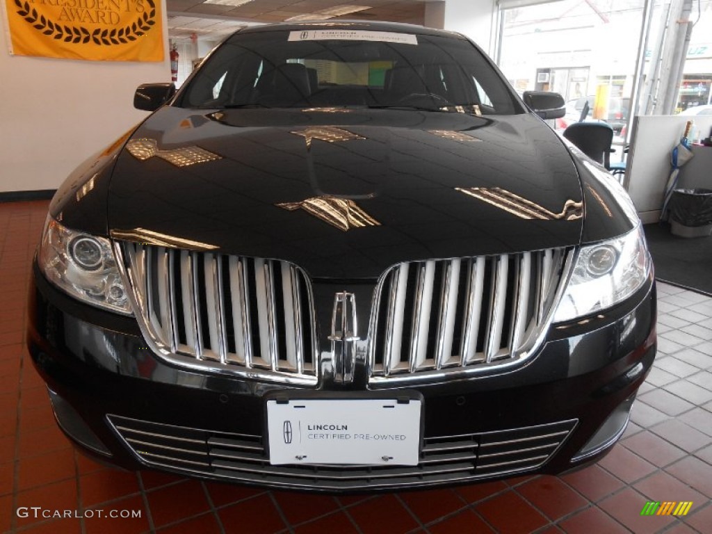 2011 MKS AWD - Black / Charcoal Black photo #2