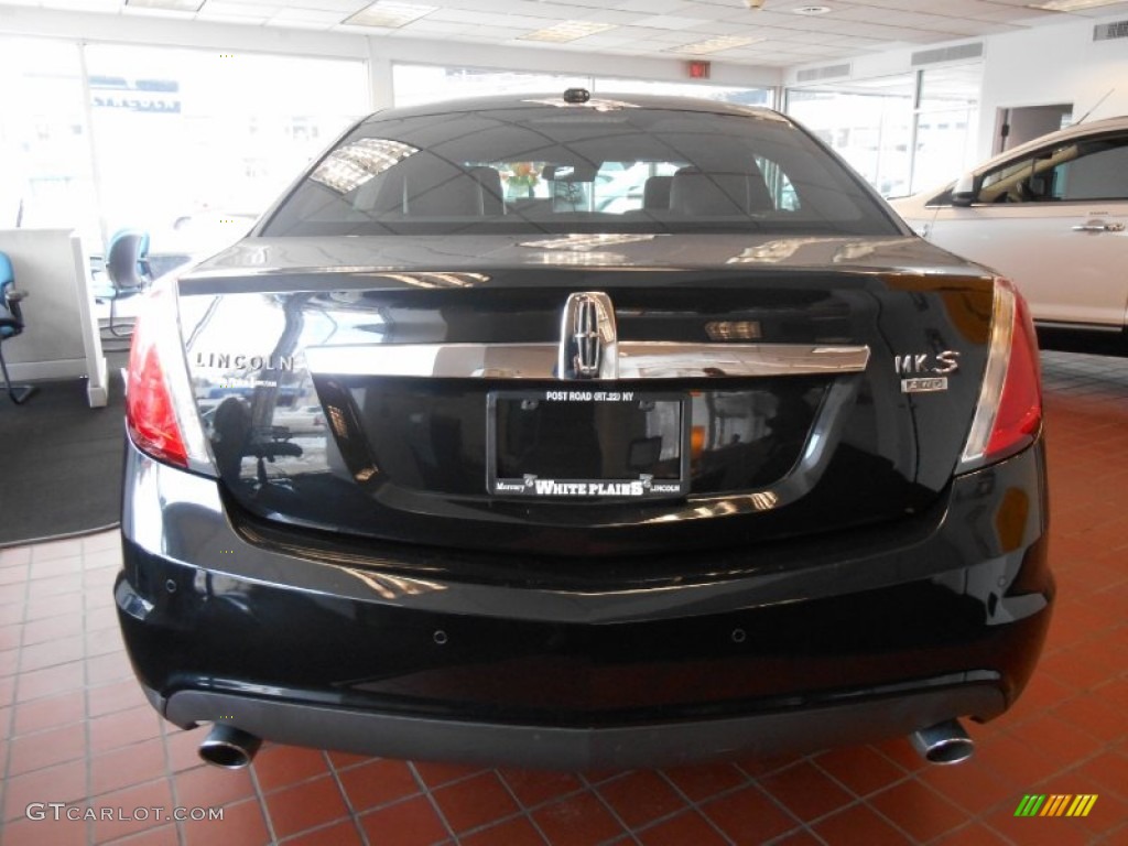 2011 MKS AWD - Black / Charcoal Black photo #5