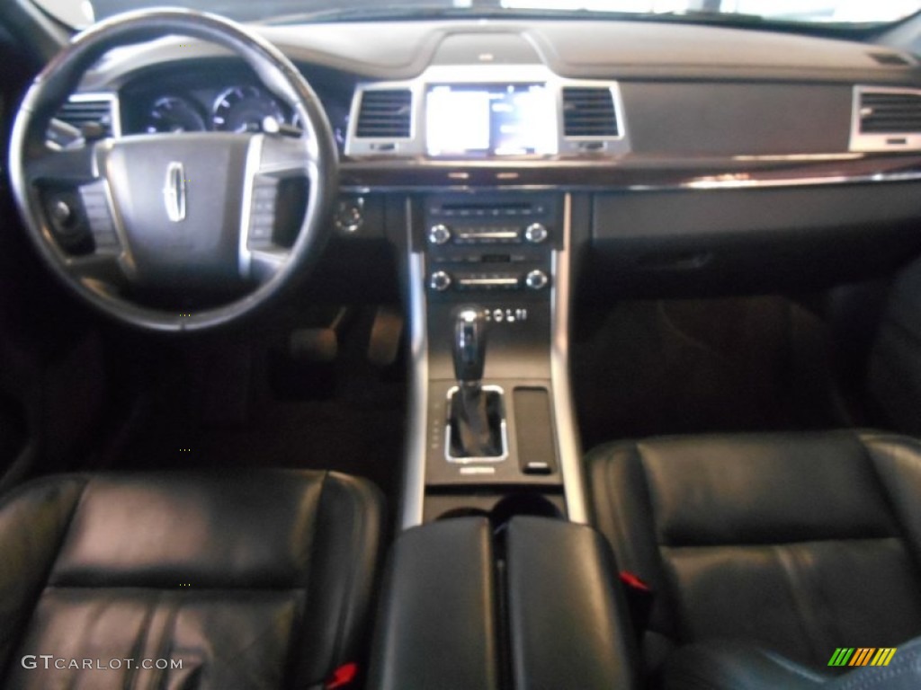 2011 MKS AWD - Black / Charcoal Black photo #16