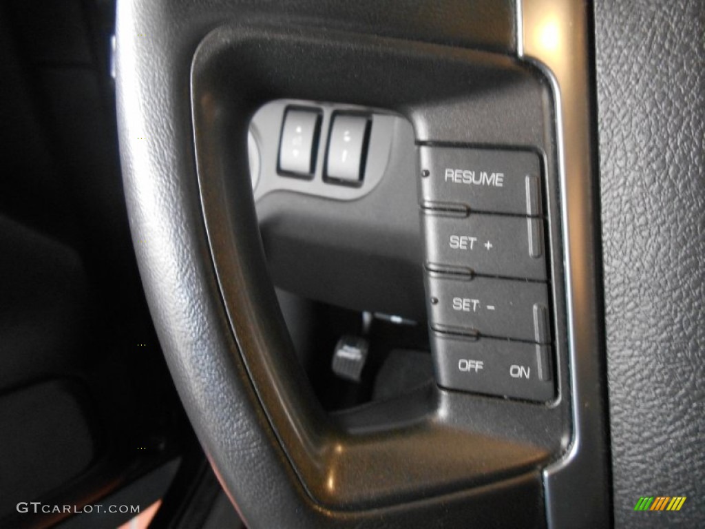 2011 MKS AWD - Black / Charcoal Black photo #18