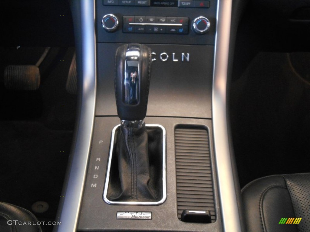2011 MKS AWD - Black / Charcoal Black photo #22