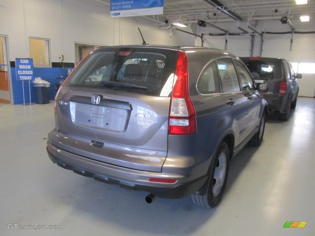 2011 CR-V LX 4WD - Urban Titanium Metallic / Black photo #5