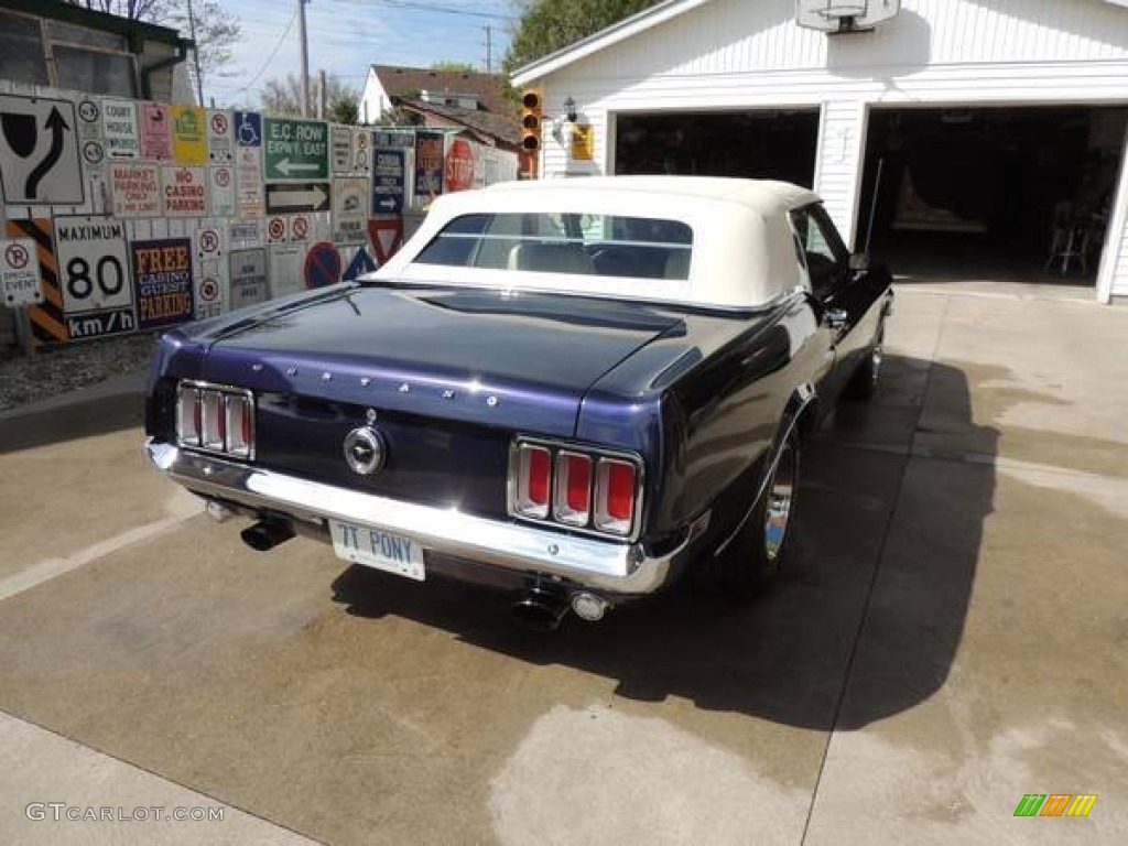 1970 Mustang Convertible - Plum Purple / White photo #2